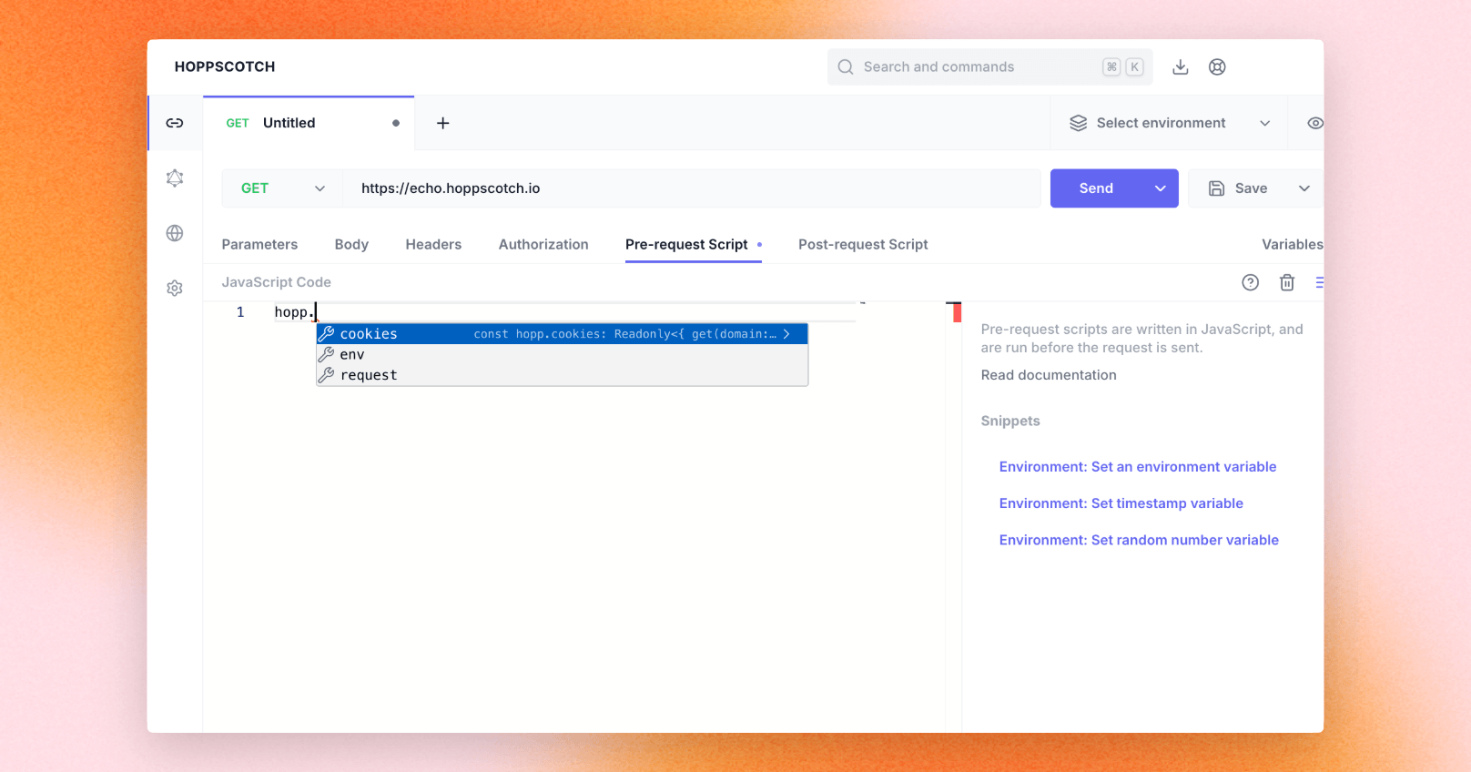 New Experimental Hopp Scripting Namespace